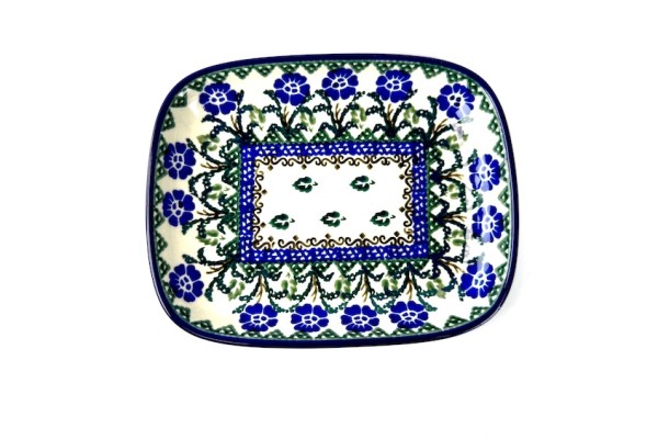 160 Bunzlau Rechthoekige schaal 1071X Rechthoekige schalen zonder oor